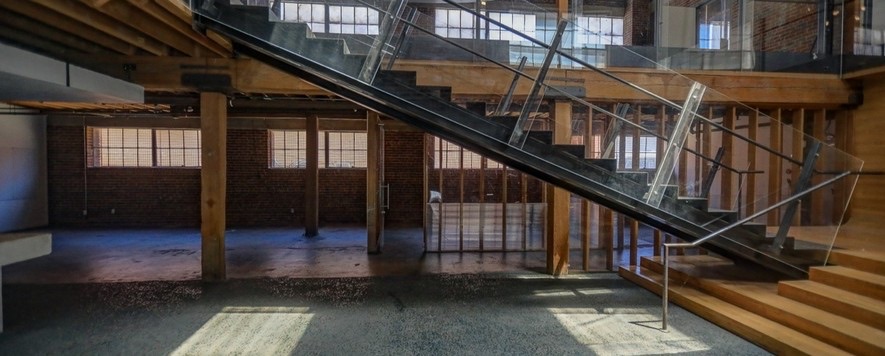 The LADC staircase as it exists today